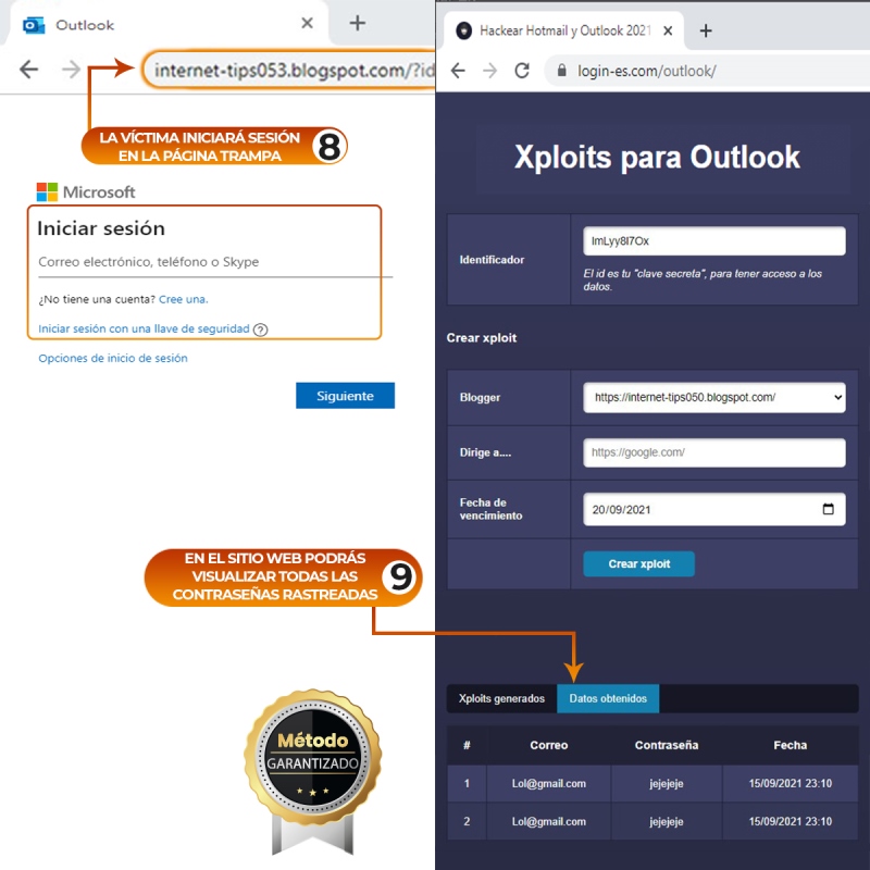 Pasos para crear Xploit (8 y 9) crear-xploits-8-9