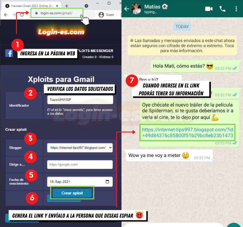 hackear una cuenta de gmail gratis